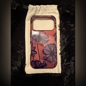 Burga floral phone case for iPhone 17 Pro brand new